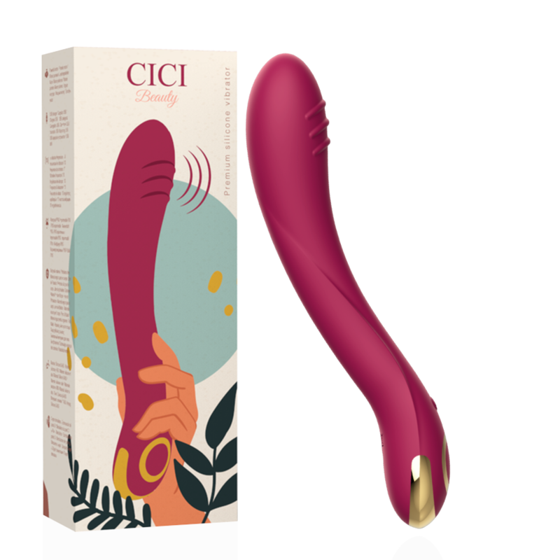 CICI BEAUTY - VIBRATEUR POINT G EN SILICONE PREMIUM