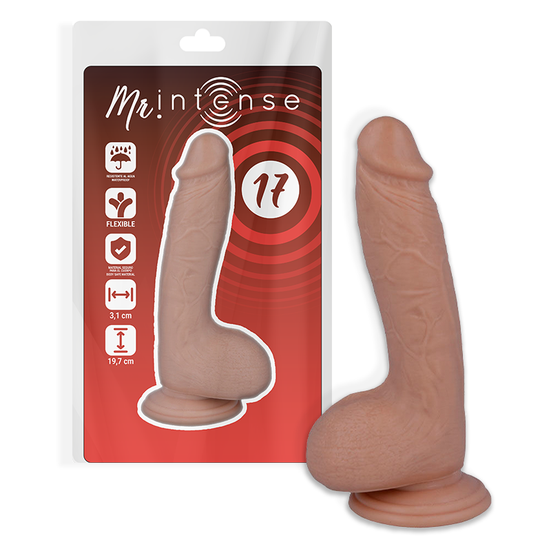 MR INTENSE - 17 REALISTIC PENIS 19.7 CM -O- 4.1 CM