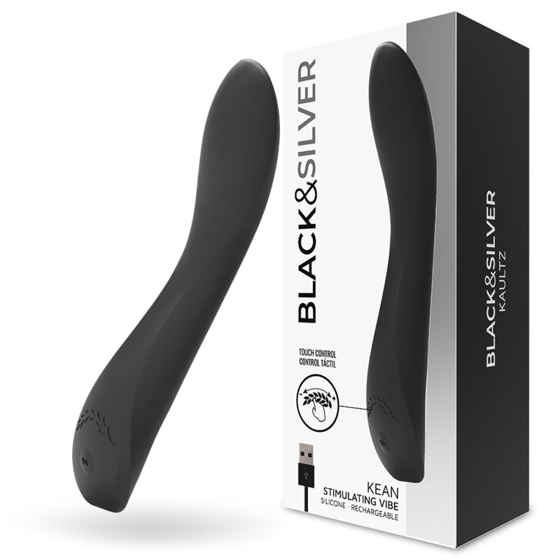 BLACK&amp;SILVER - CONTROL TÁCTIL DEL VIBRADOR KEAN