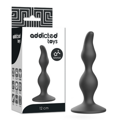 ADDICTED TOYS - ANAL SEX PLUG 12 CM BLACK