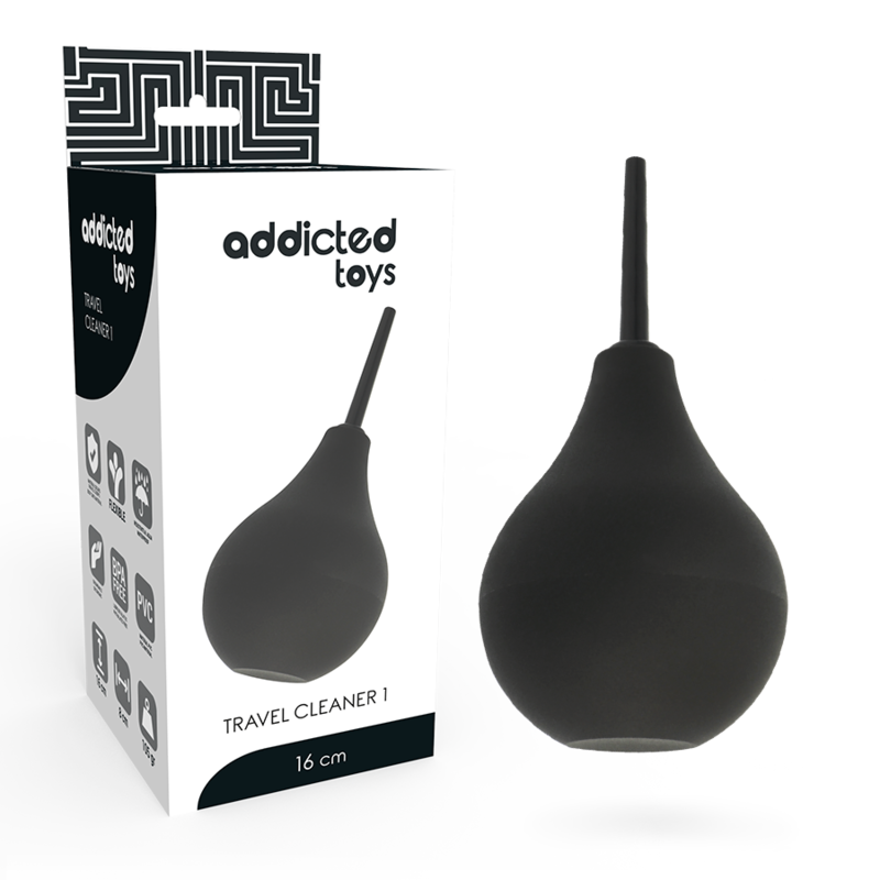 ADICCTED TOYS - BLACK ANAL SHOWER