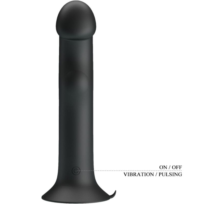 PRETTY LOVE - MURRAY VIBRATOR AND BLACK CLITORIS SUCTION CUP