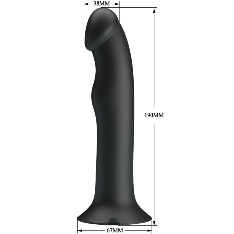 PRETTY LOVE - MURRAY VIBRATOR AND BLACK CLITORIS SUCTION CUP