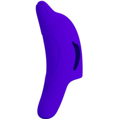 PRETTY LOVE - POWERFUL DARK BLUE DELPHINI FINGER STIMULATOR