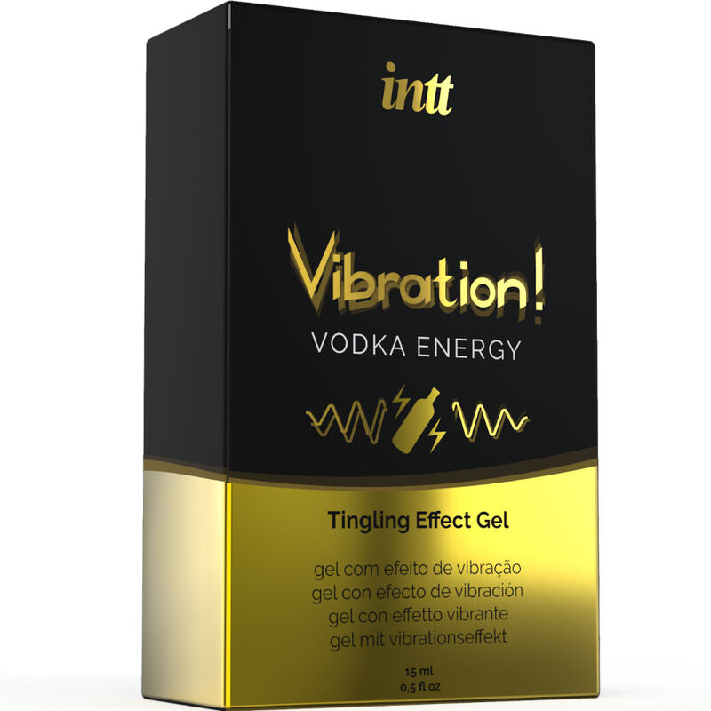 INTT - POTENTE VODKA GEL VIBRADOR LÍQUIDO ESTIMULANTE ÍNTIMO 15ML