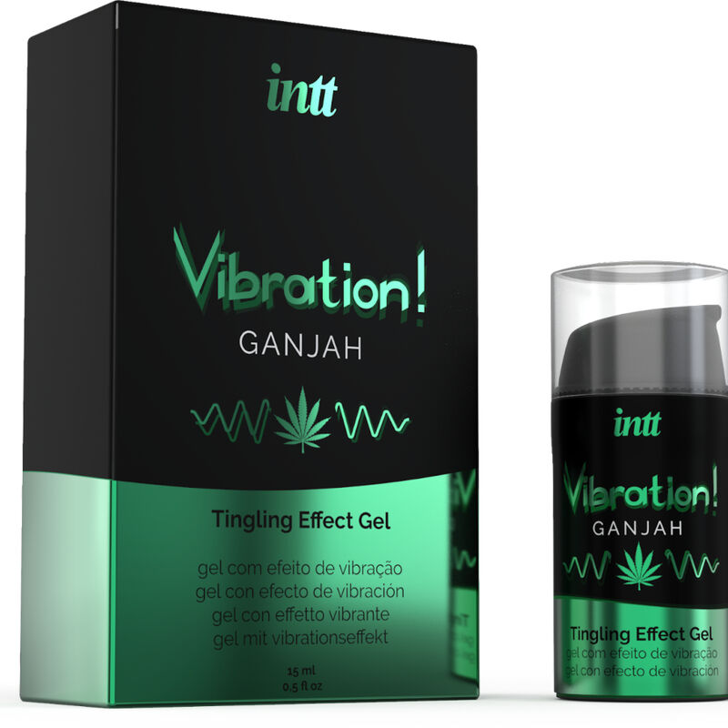 INTT - POTENTE GEL VIBRANTE LÍQUIDO CANNABIS ESTIMULANTE ÍNTIMO 15ML