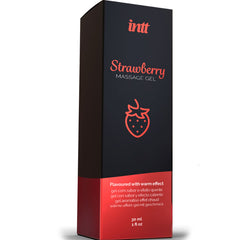 INTT MASSAGE &amp; ORAL SEX - STRAWBERRY FLAVOR HOT EFFECT MASSAGE GEL