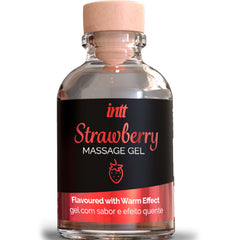 INTT MASSAGE &amp; ORAL SEX - STRAWBERRY FLAVOR HOT EFFECT MASSAGE GEL