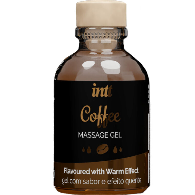 MASAJE INTT Y SEXO ORAL - GEL DE MASAJE SABOR CAFÉ CON EFECTO CALIENTE