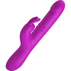 PRETTY LOVE - REESE VIBRADOR CON ROTACIÓN MORADO