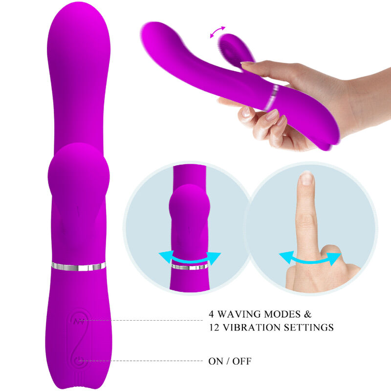 PRETTY LOVE - VIBRADOR ESTIMULADOR DE CLITORIS