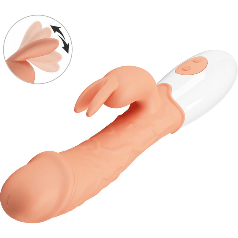 PRETTY LOVE - EASTER BUNNY VIBRATOR WITH STIMULATOR