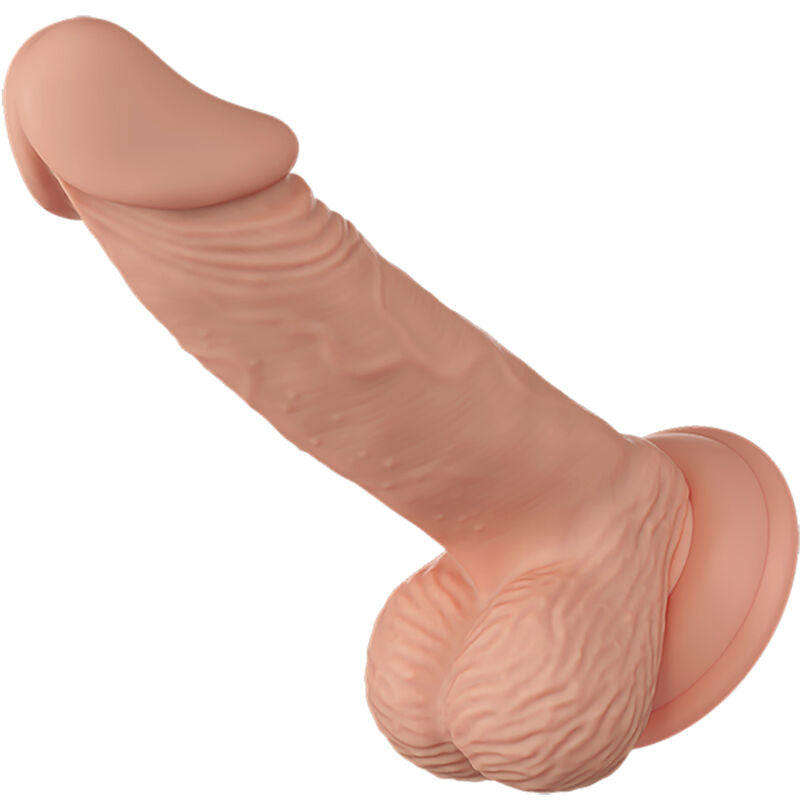 BAILE - BELLE MEETING ZEBULON FLEXIBLE REALISTIC DILDO 19.4 CM NATURAL