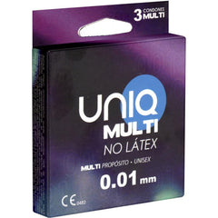 UNIQ - MULTI CONDOMS LATEX FREE 3 UNITS