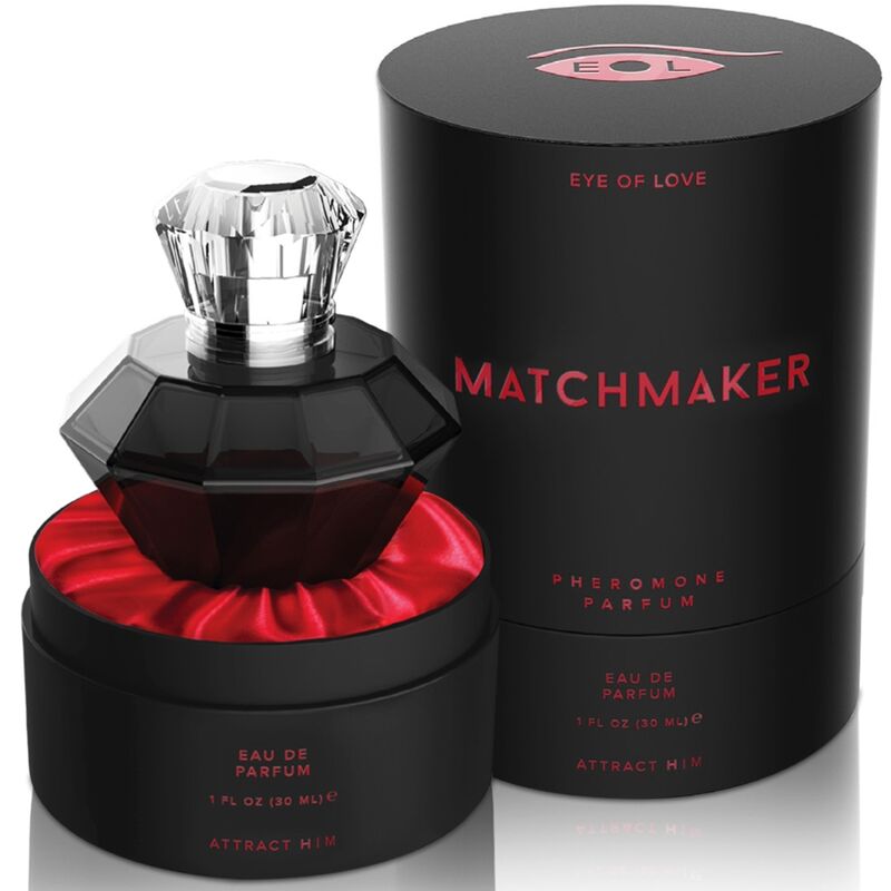 EYE OF LOVE - PERFUME FEROMONAS PARA ÉL LGBTQ MATCHMAKER BLACK DIAMOND 30 ML