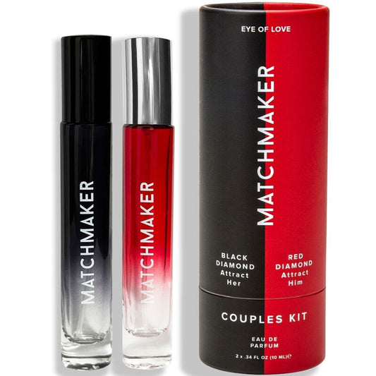 EYE OF LOVE - MATCHMAKER PHEROMONE 2PC SET COUPLES KIT ATTIRE HER & HIM 20 ML