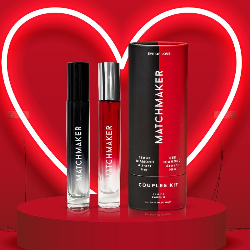 EYE OF LOVE - MATCHMAKER PHEROMONE 2PC SET COUPLES KIT ATTRACTS HER &amp; HIM 20 ML