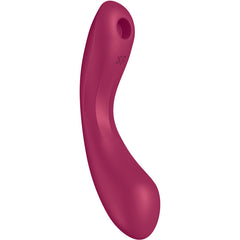 SATISFYER - CURVE TRINITY 1 VIBRACIÓN DE PULSO DE AIRE ROJO