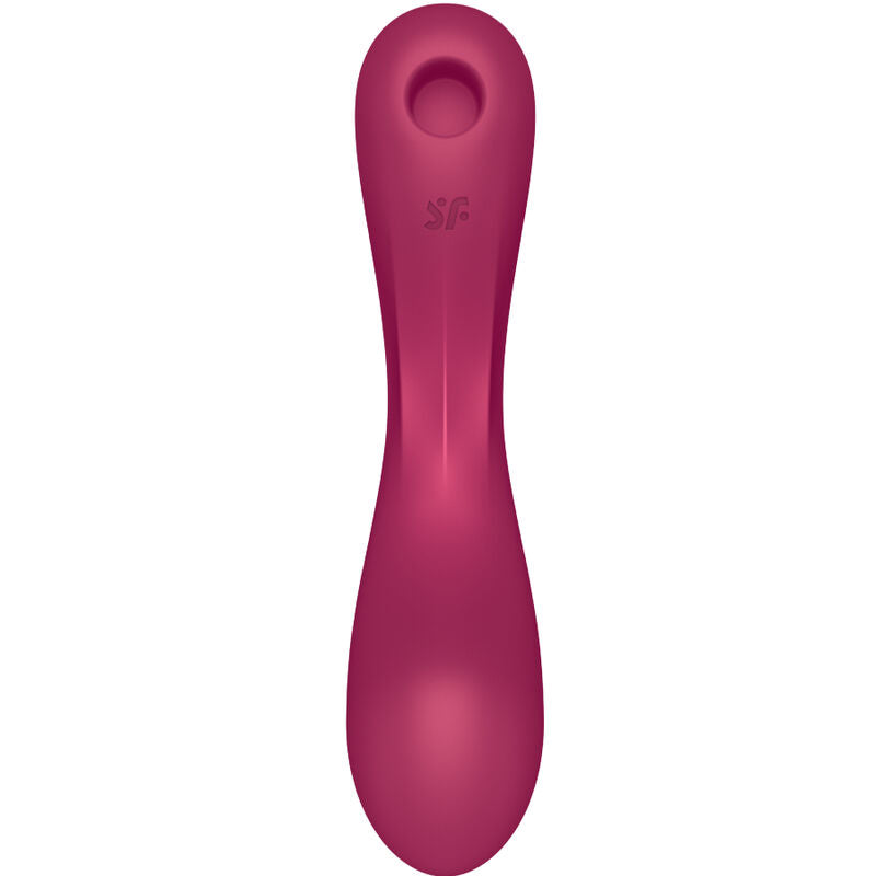 SATISFYER - CURVE TRINITY 1 VIBRACIÓN DE PULSO DE AIRE ROJO