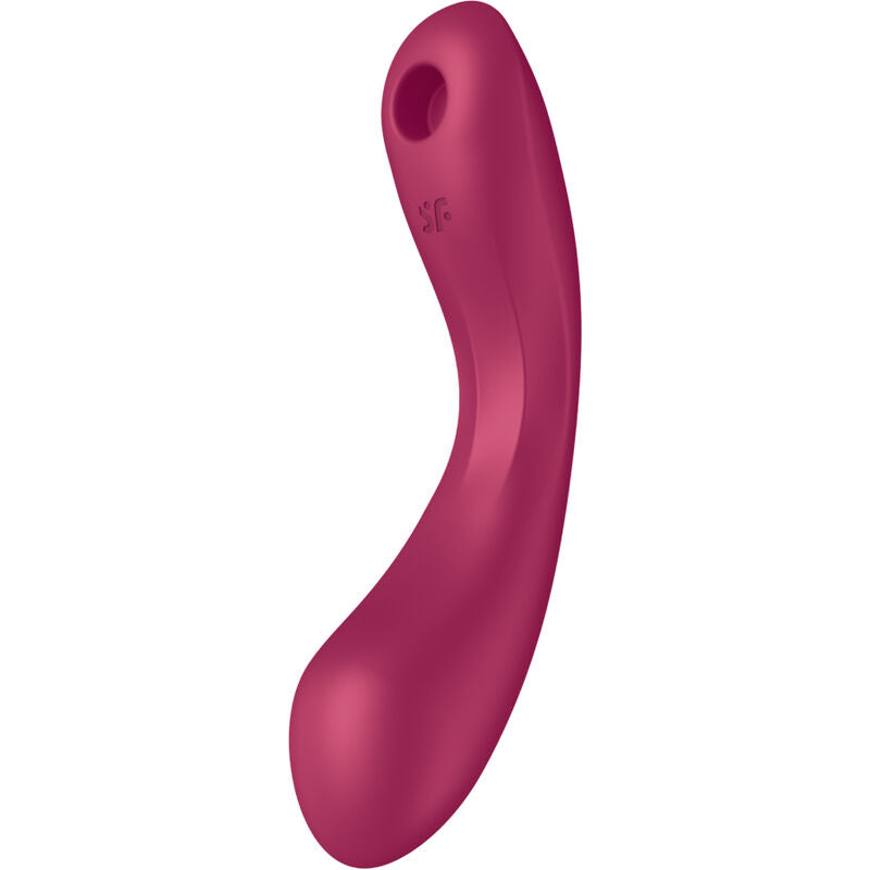 SATISFYER - CURVE TRINITY 1 VIBRACIÓN DE PULSO DE AIRE ROJO