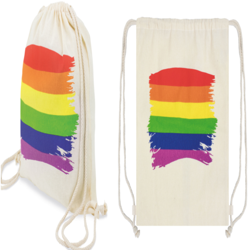 PRIDE - SAC  DOS DRAPEAU LGBT EN COTON