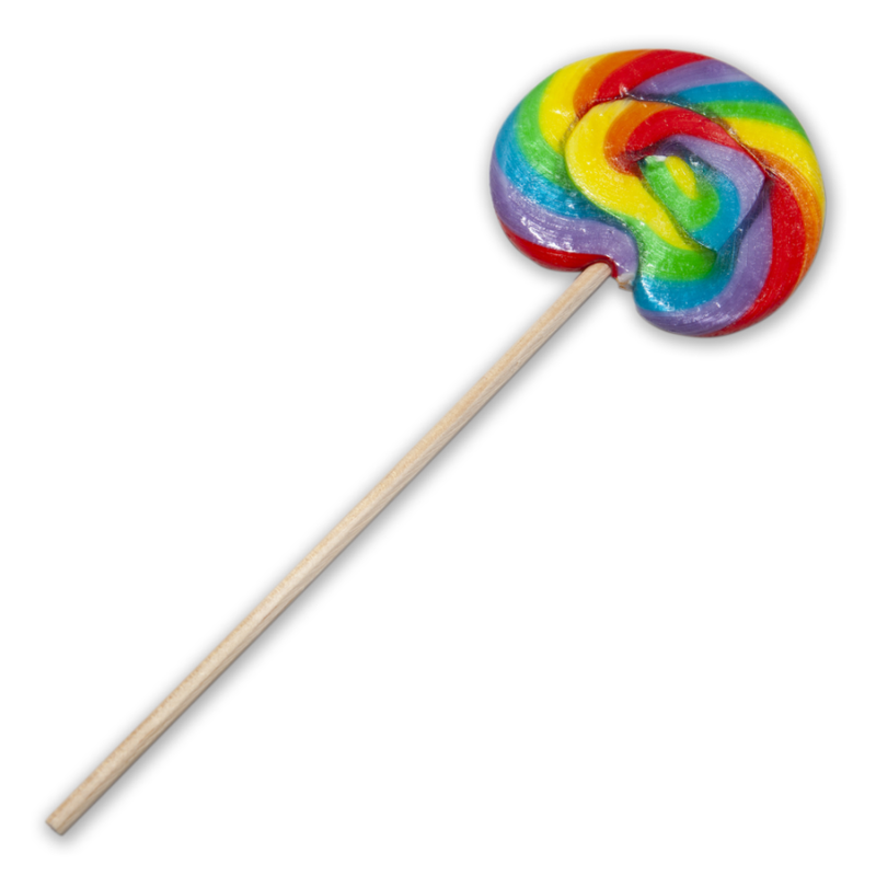 PRIDE - SMALL ROUND LOLLIPOP WITH LGBT FLAG /en/pt/en/fr/it/