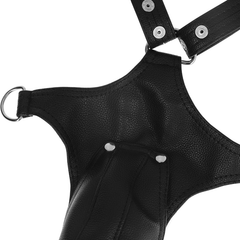 FETISH SUBMISSIVE ATTITUDE - ECO LEATHER JOCK STRAP HARNESS FOR MEN