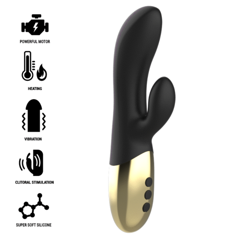 IBIZA - VIBRADOR CONEJO CALEFACTADO