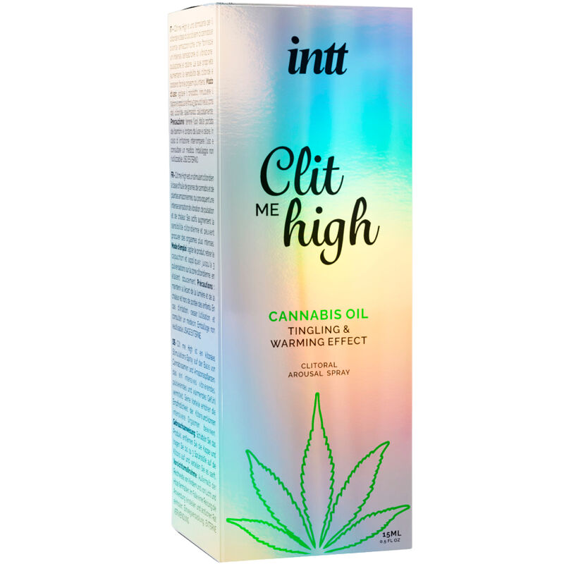 LANZAMIENTOS INTT - CLIT ME HIGH CANNABIS OIL 15 ML