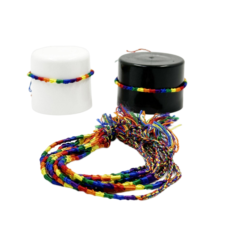 PRIDE - BRACELET DRAPEAU LGTB FIL FIN