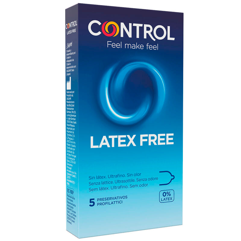 CONTROL - PRESERVATIVOS LIBRE SIN LATEX 5 UNIDADES