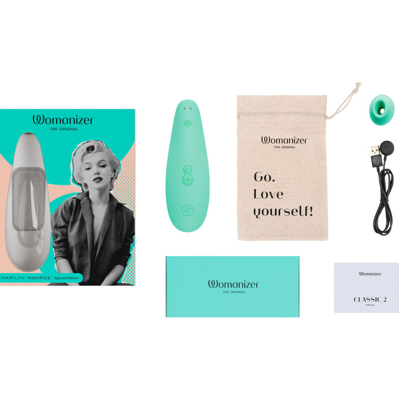 WOMANIZER - MARILYN MONROE CLASSIC 2 ESTIMULADOR DEL CLITORAL MENTA