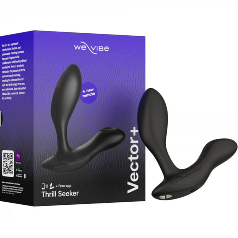 WE-VIBE - MASAJEADOR DE PRÓSTATA VECTOR+ NEGRO