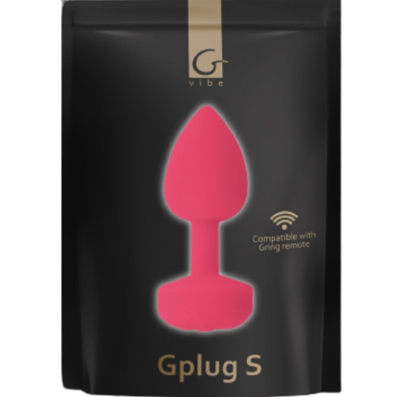 G-VIBE - FUNTOYS GPLUG VIBRADOR ANAL RECARGABLE GRANDE NEON ROSA 3.9CM