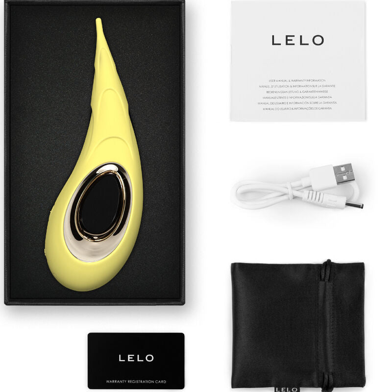 LELO - ESTIMULADOR DE CLITORIS DOT CRUISE AMARILLO