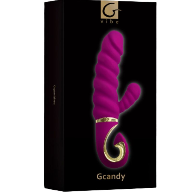 G-VIBE - FUN TOYS VIBRADOR CONEJO GCANDY DULCE FRAMBUESA