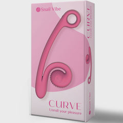 SNAIL VIBE - PINK CURVE VIBRATOR