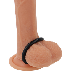 POWERING - ANILLO PARA EL PENE SUPER FLEXIBLE Y RESISTENTE 3.5CM NEGRO