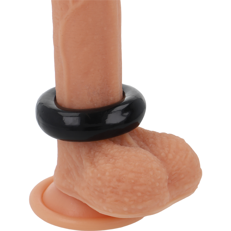 POWERING - ANILLO PARA EL PENE SUPER FLEXIBLE Y RESISTENTE 5.5CM PR06 NEGRO