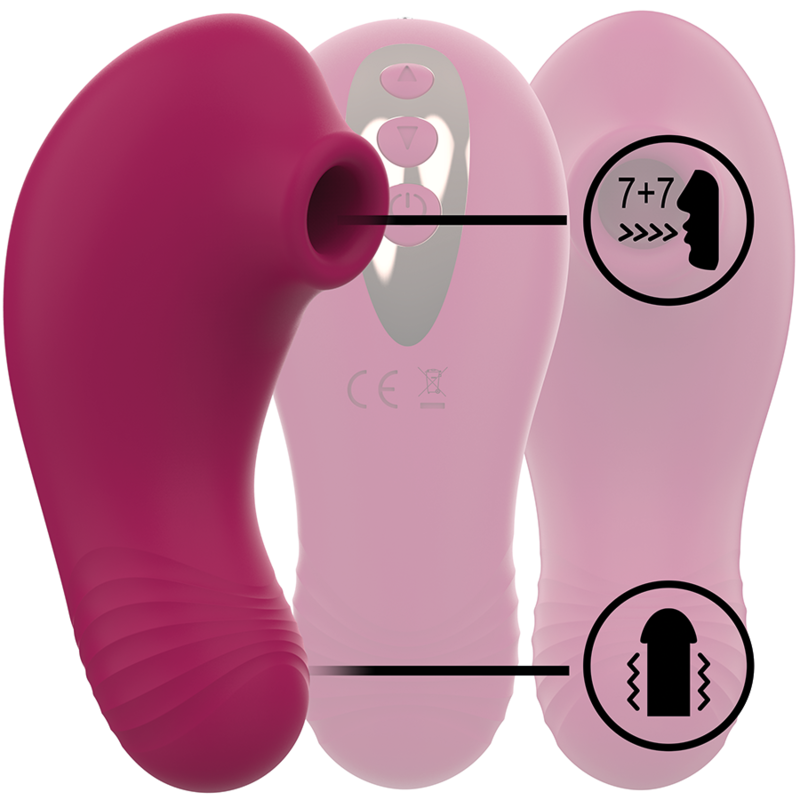 RITHUAL - ESTIMULADOR DE CLITORIS DE BOLSILLO SHUSHU PRO 2 POTENTES MOTORES DORQUIDOS