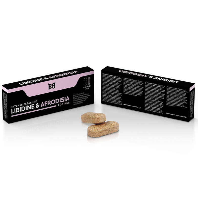 BLACK BULL - LIBIDINE &amp; AFRODISIA PLACER INTENSO POR SUS 4 TABLETAS