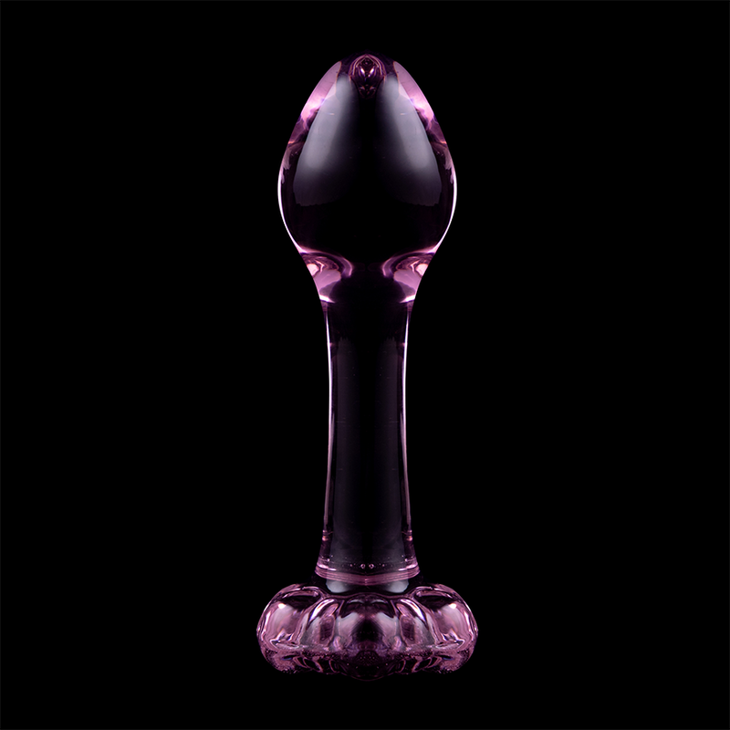 NEBULA SERIES BY IBIZA - PLUG ANAL MODÈLE 2 VERRE BOROSILICATE CLAIR 11 CM -O- 3.5 CM