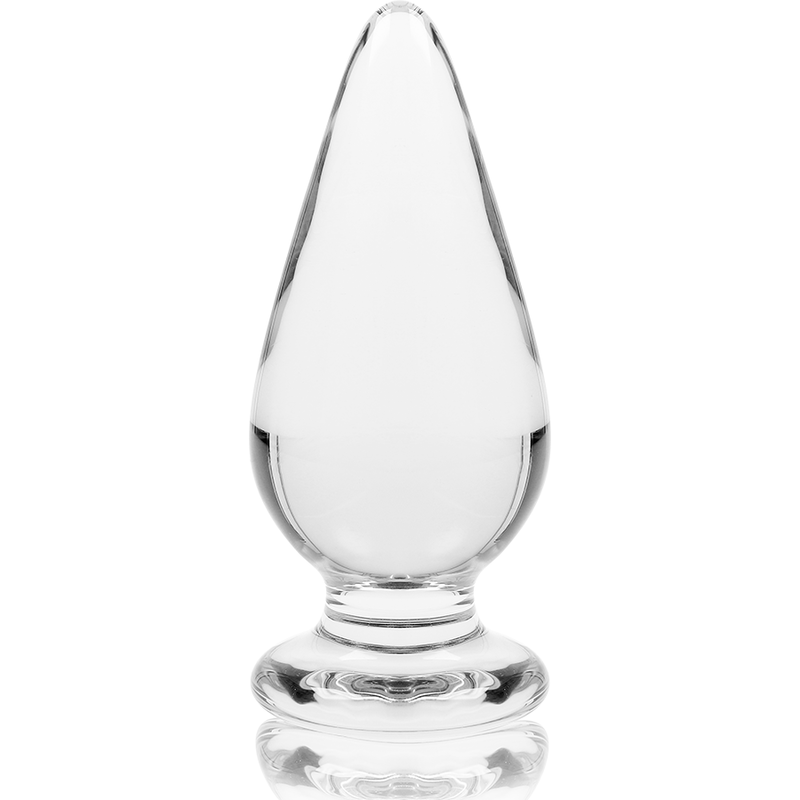 NEBULA SERIES BY IBIZA - PLUG ANAL MODÈLE 4 VERRE BOROSILICATE CLAIR 11 CM -O- 5 CM