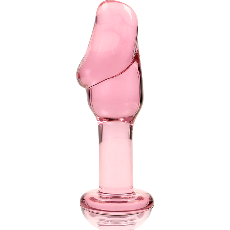 SERIE NEBULA DE IBIZA - PLUG ANAL MODELO 6 CRISTAL BOROSILICATO TRANSPARENTE 12,5 CM -O- 4 CM