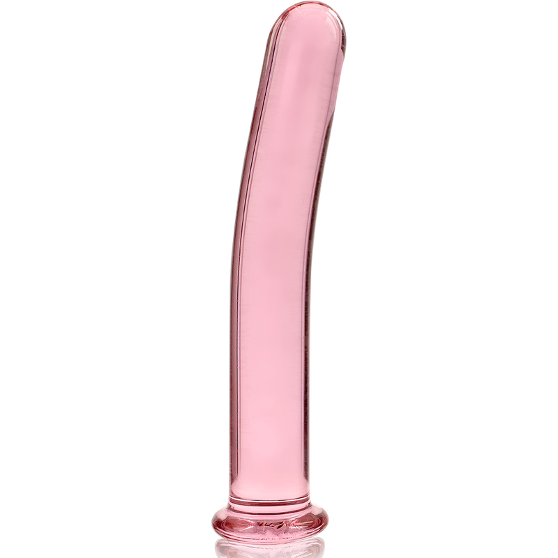 NEBULA SERIES BY IBIZA - MODEL 8 CLEAR BOROSILICATE GLASS DILDO 14.5 CM -O- 2 CM