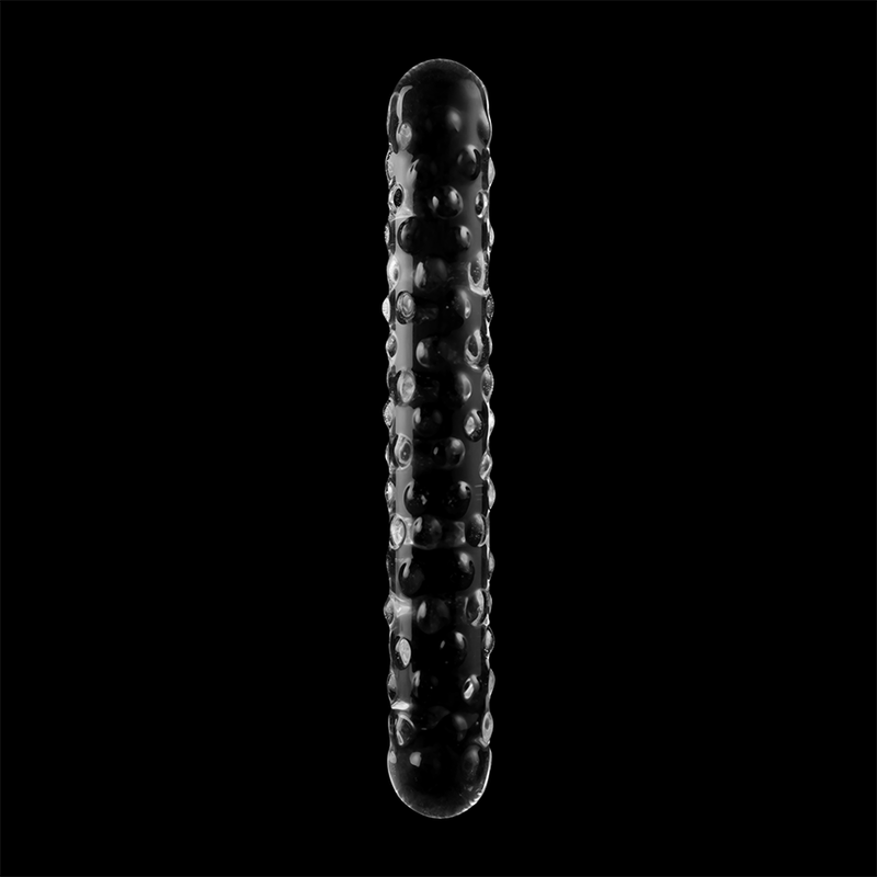 NEBULA SERIES BY IBIZA - MODELO 15 DILDO DE CRISTAL BOROSILICATO TRANSPARENTE 18,5 CM -O- 3 CM