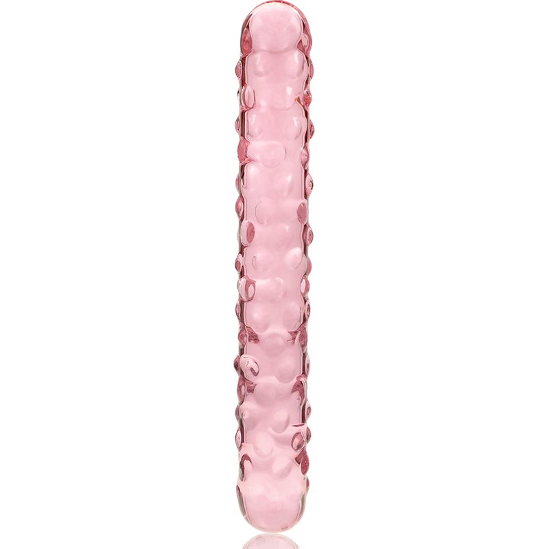 NEBULA SERIES BY IBIZA - MODELO 15 DILDO DE CRISTAL BOROSILICATO TRANSPARENTE 18,5 CM -O- 3 CM