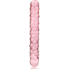 NEBULA SERIES BY IBIZA - MODELO 15 DILDO DE CRISTAL BOROSILICATO TRANSPARENTE 18,5 CM -O- 3 CM