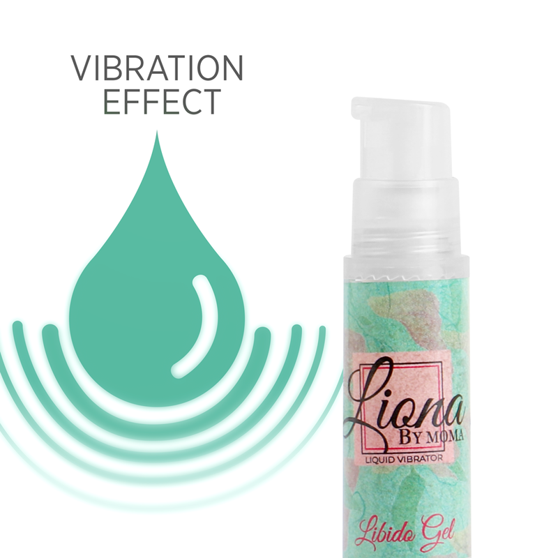 LIONA BY MOMA - LIBIDO GEL LIQUIDO VIBRADOR 6 ML