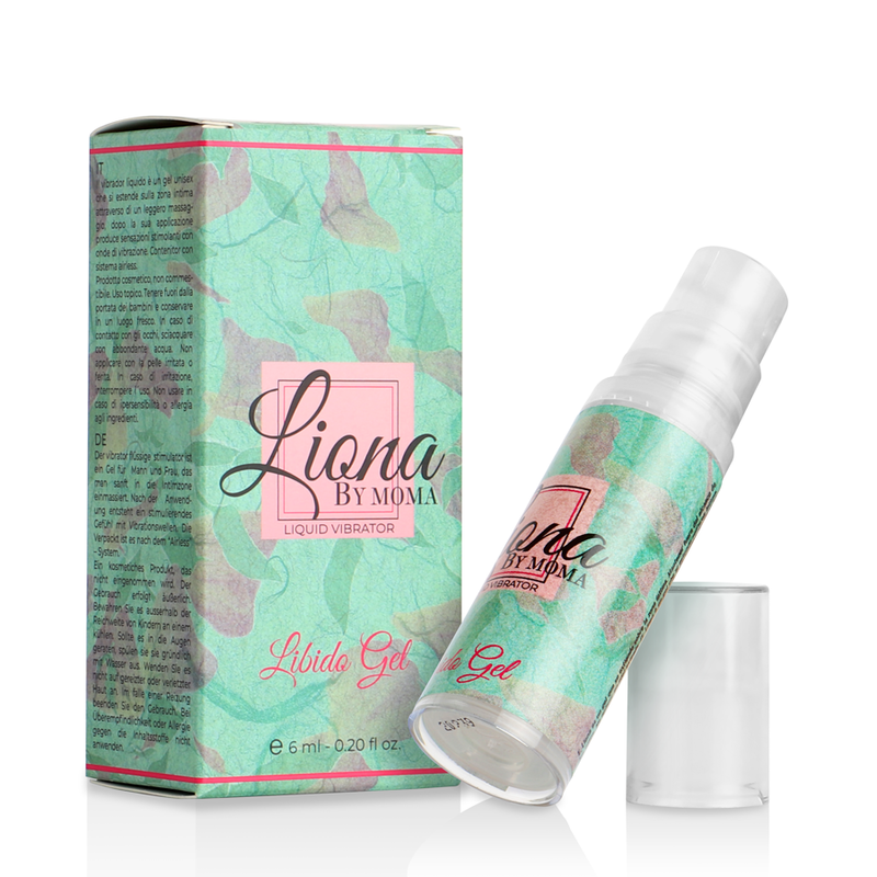 LIONA BY MOMA - LIBIDO GEL LIQUIDO VIBRADOR 6 ML